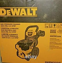 Dewalt Dxpw33241 3300 Psi 2.4 Gpm Honda Gcv200 New #4t. 44