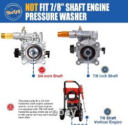Efficient Replacement 3/4 Shaft Pressure Washer Pump for Simpson, Honda, Ryobi
