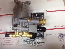 FREE TIPS Horizontal Pressure Washer BRASS Pump 3100 psi REPLACES TRIPLEX Honda