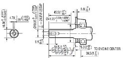 GX200UT2QX2 Honda GX200 Gas Engine, 5.5 HP @ 3600 RPM, 3/4 x 2-7/16 Shaft