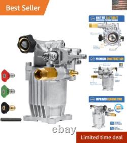 High-Performance 3/4 Shaft Pressure Washer Pump Compatible with Honda & More