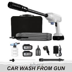 High Power Portable Electric Cordless Pressure Washer Gun for Car Floor Spray