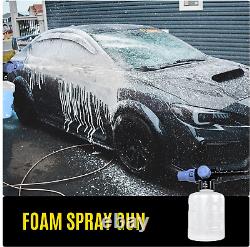High Power Portable Electric Cordless Pressure Washer Gun for Car Water Spray US