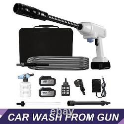 High Power Portable Electric Cordless Pressure Washer Gun for Car outdoor Spray