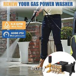 High Pressure Washing Pump 4000PSI 4.4GPM 1 Compatible with Honda GX340/390/270