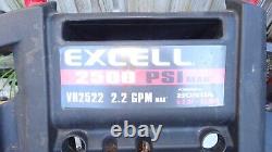 Honda GCV160 Vertical Shaft Engine Pressure Washer Excell 7/8 5.5hp VR2522 IC2