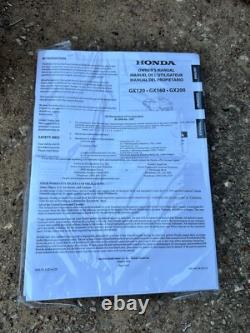 Honda GX 200 Horizontal OHV Engine, 196cc, 3/4in. X 2 7/16in. Shaft