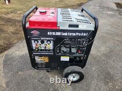 Honda powered HD 10000 Taskforce Pro 4N1 compressor generator powerwasher