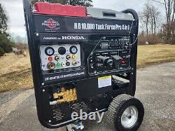 Honda powered HD 10000 Taskforce Pro 4N1 compressor generator powerwasher