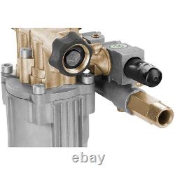 Horizontal Brass 3100-PSI Maximum Pressure Washer Pump Replacement Axial Cam OEM