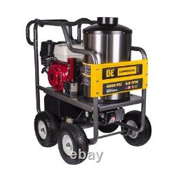 Hot Water Pressure Washer BE 4000 psi 4 gpm Honda 13hp 389cc General Pump