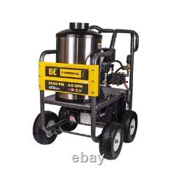 Hot Water Pressure Washer BE 4000 psi 4 gpm Honda 13hp 389cc General Pump