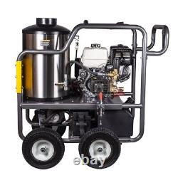 Hot Water Pressure Washer BE 4000 psi 4 gpm Honda 13hp 389cc General Pump