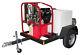 Hot2go Gas Hot Water Pressure Washer Trailer Package 4000 Psi 3.5 Gpm Honda