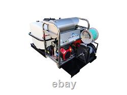 Hydro Max-hot-water pressure washer-Honda GX690 Engine-10gpm@3000psi-Tank Skid