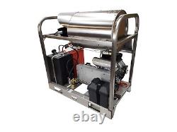 Hydro Max-hot-water pressure washer-Honda IGX800 Engine-SS Frame 8gpm@4000psi