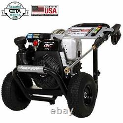 MegaShot Gas Pressure Washer Powered by Honda GC190, 3200 PSI at 2.5 GPM, New