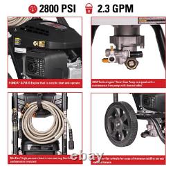 Megashot 2800 PSI 2.3 GPM Gas Cold Water Pressure Washer with HONDA GCV160 Engin