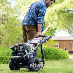 Megashot 3200 PSI 2.5 GPM Gas Cold Water Pressure Washer with HONDA GC190 Engine