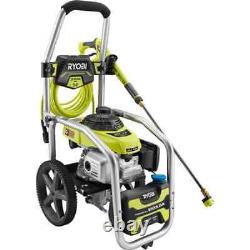 NEW RYOBI 3300 PSI 2.3 GPM Cold Water Gas Pressure Washer with Honda GCV190 Idle
