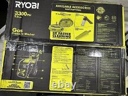 NEW RYOBI 3300psi/2.5gpm GAS Pressure Washer HONDA GCV200 201cc Engine #RY803325