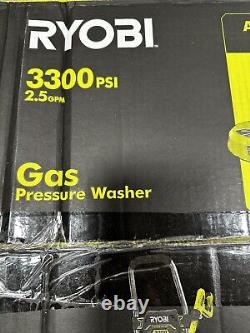 NEW RYOBI 3300psi/2.5gpm GAS Pressure Washer HONDA GCV200 201cc Engine #RY803325