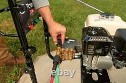 New 20726 Gas Pressure Washer, 3300 psi 2.7 gpm Cleaning Car