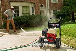 New 20726 Gas Pressure Washer, 3300 psi 2.7 gpm Cleaning Car