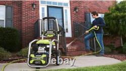 New 3300 PSI 2.5 GPM COLD WATER GAS PRESSURE WASHER Cleaning Car