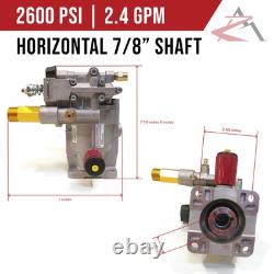 New PRESSURE WASHER PUMP fits Honda Excell XR2500 XR2600 XC2600 EXHA2425 XR2625