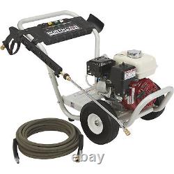 NorthStar Gas Cold Water Pressure Washer, 3300 PSI, 2.5 GPM, Honda Engine