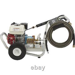 NorthStar Gas Cold Water Pressure Washer, 3300 PSI, 2.5 GPM, Honda Engine