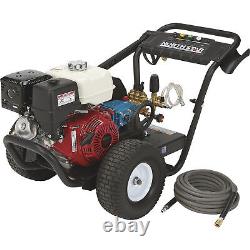 NorthStar Gas Cold Water Pressure Washer, 4000 PSI, 3.5 GPM, Honda Engine, Belt