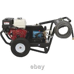 NorthStar Gas Cold Water Pressure Washer, 4000 PSI, 3.5 GPM, Honda Engine, Belt