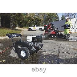 NorthStar Gas Cold Water Pressure Washer, 4000 PSI, 3.5 GPM, Honda Engine, Belt