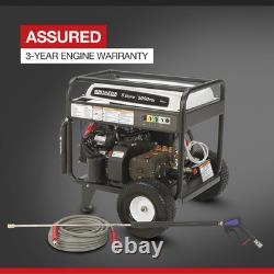 NorthStar Gas Cold Water Pressure Washer, 5000 PSI, 5.0 GPM, Honda Engine