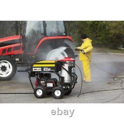 NorthStar Gas Wet Steam and Hot Water Pressure Washer, 3000 PSI, 4 GPM, Honda
