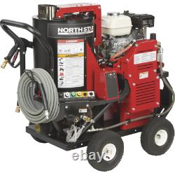 NorthStar Hot Water Pressure Washer with Wet Steam 2700 PSI, 2.5 GPM, Honda En