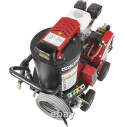 NorthStar Hot Water Pressure Washer with Wet Steam 2700 PSI, 2.5 GPM, Honda En