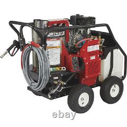 NorthStar Hot Water Pressure Washer with Wet Steam, 3.5 GPM, 3500 PSI Honda