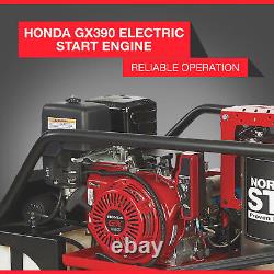 NorthStar Hot Water Pressure Washer with Wet Steam, 3.5 GPM, 3500 PSI Honda