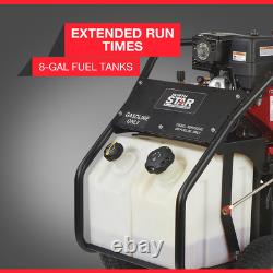 NorthStar Hot Water Pressure Washer with Wet Steam, 3.5 GPM, 3500 PSI Honda