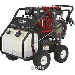 NorthStar Hot Water Pressure Washer with Wet Steam, 3.5 GPM, 3500 PSI Honda