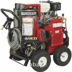 NorthStar Hot Water Pressure Washer withWet Steam- 3000 PSI 4.0 GPM Honda Engine