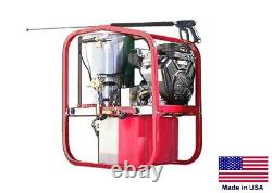 PRESSURE WASHER Coml Hot, Cold & Steam 3.5 GPM 4000 PSI 13 Hp Honda