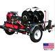 Pressure Washer Commercial Trailer Mounted 5.5 Gpm 3500 Psi 20 Hp Honda