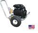 Pressure Washer Portable Cold Water 2.6 Gpm 3000 Psi 5 Hp Honda Eng Gpi