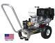 Pressure Washer Portable Cold Water 3 Gpm 2700 Psi 5.5 Hp Honda Eng Cat