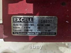 PRESSURE WASHER by Ex Cell 3200 psi 4gal per minute 11Hp Honda one pull motor