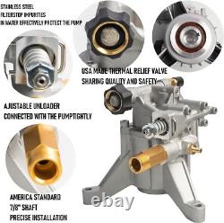 Power Pressure Washer Water Pump For Powerstroke 2700 PSI Honda GCV160 Motor NEW